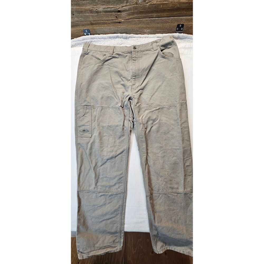 Arborwear Original Tree Climbers Pants Mens 42x34 Khaki Canvas Work Pants 102220